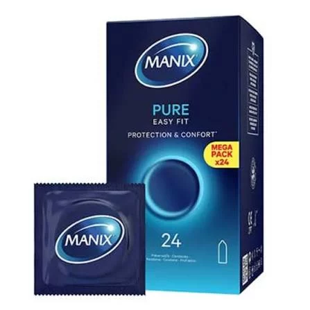 MANIX PURE EASY FIT BOITE DE 24