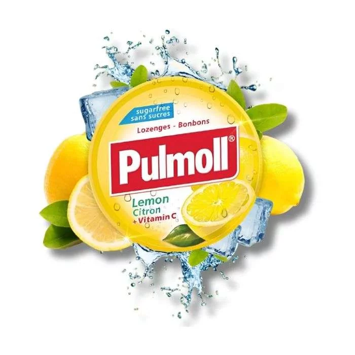 PULMOLL LOSENGES BONBONS CITRON SANS SUCRE