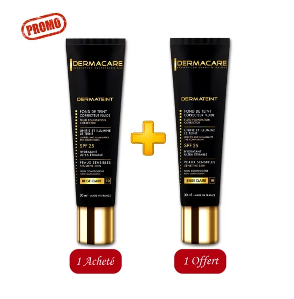 DERMACARE DERMATEINT BEIGE CLAIR NUMERO 10 30ML