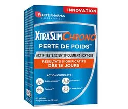 FORTE PHARMA XTRA SLIM CHRONO PERTE DE POIDS PROGRAMME 15 JOURS BOITE DE 60 GELULES