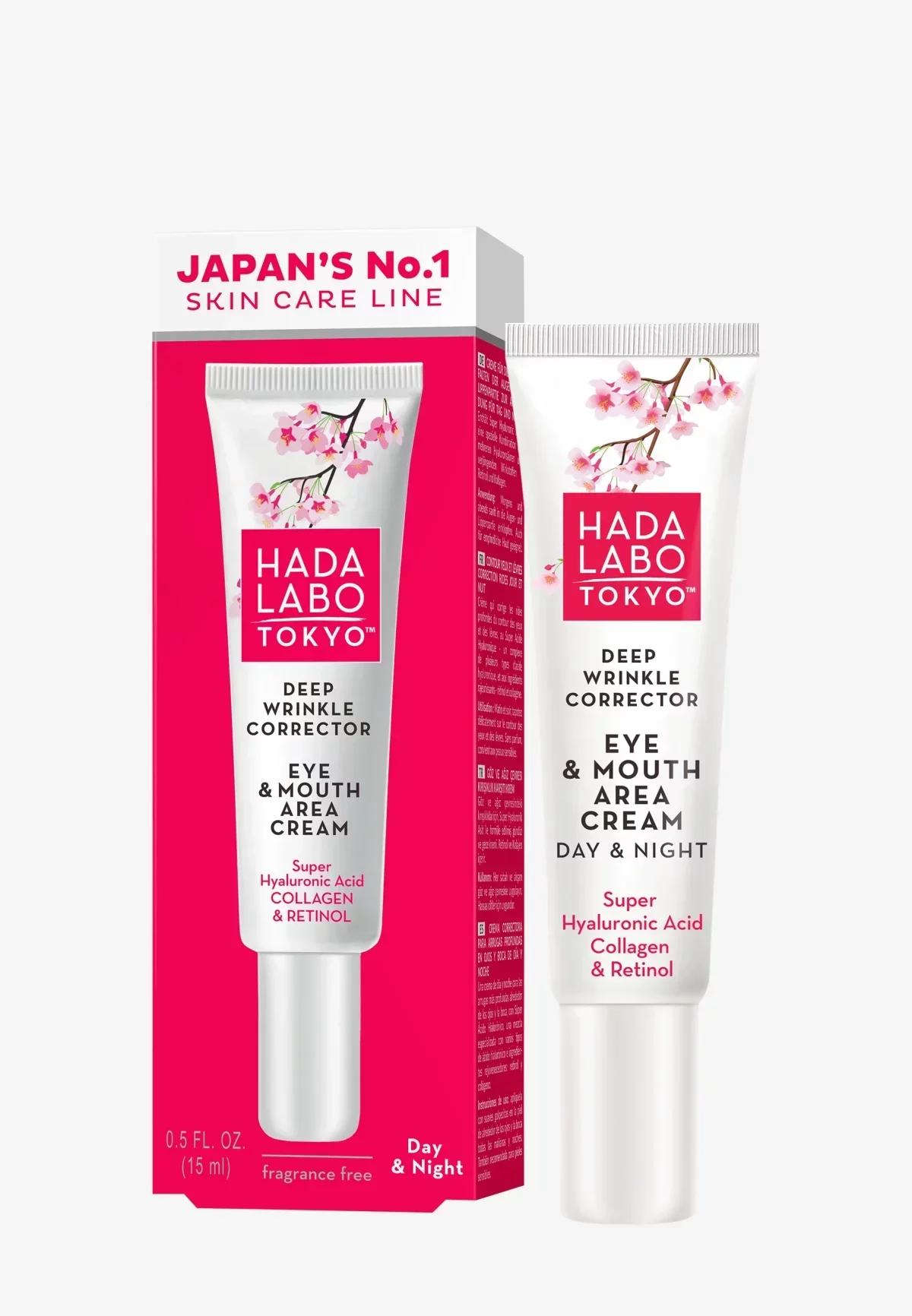 HADA LABO EYE AND MOUTH CREAM 15ML