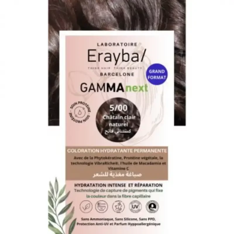 ERAYBA GAMMA NEXT CHATAIN CLAIR NATUREL 5/00 100ML