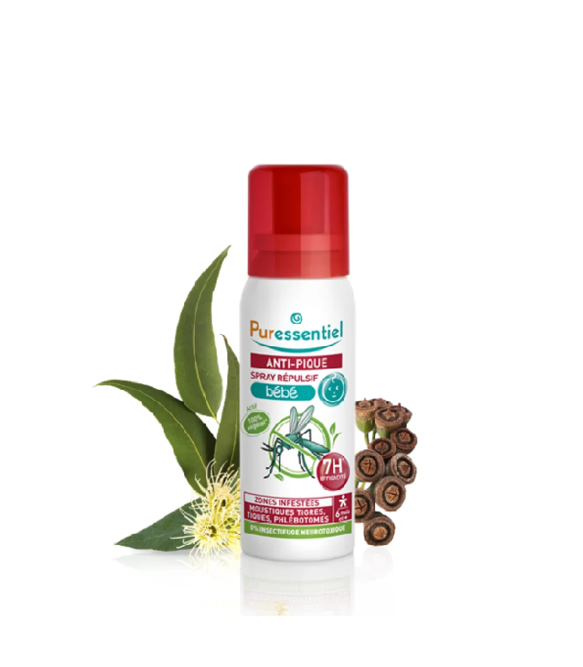 PURESSENTIEL ANTI-PIQUE REPULSIF SPRAY BEBE 60ML