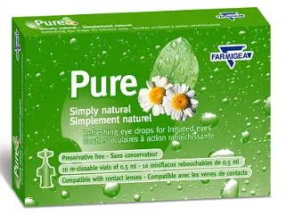 Pure Monodose 0.5ml Boite De 10 Collyre