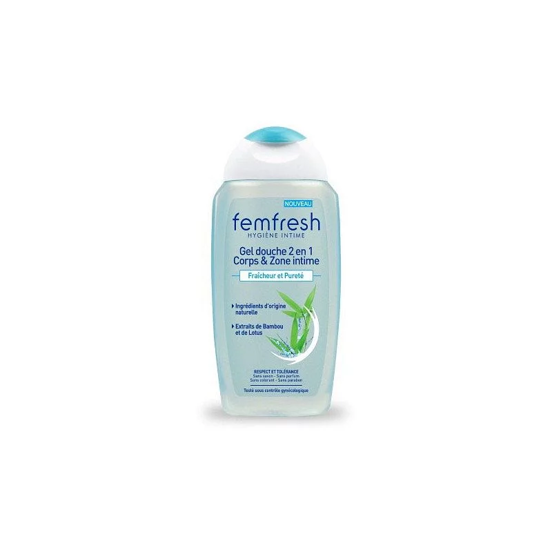 Femfresh Gel Douche 2 En 1 Corps Et Zone Intime 250ml