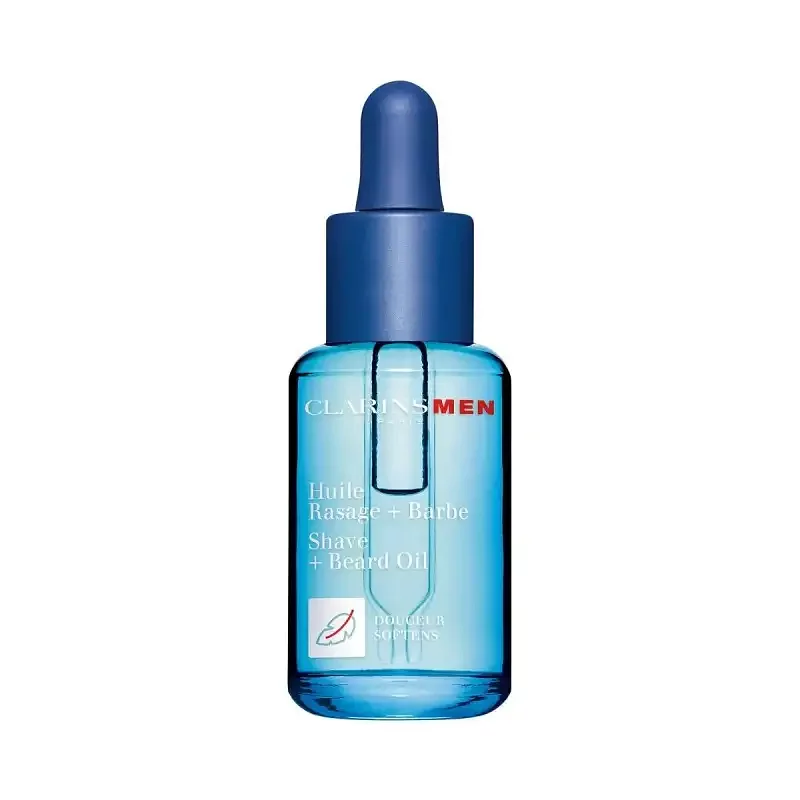 CLARINS MEN HUILE RASSAGE + BARBE DOUCEUR 30ML