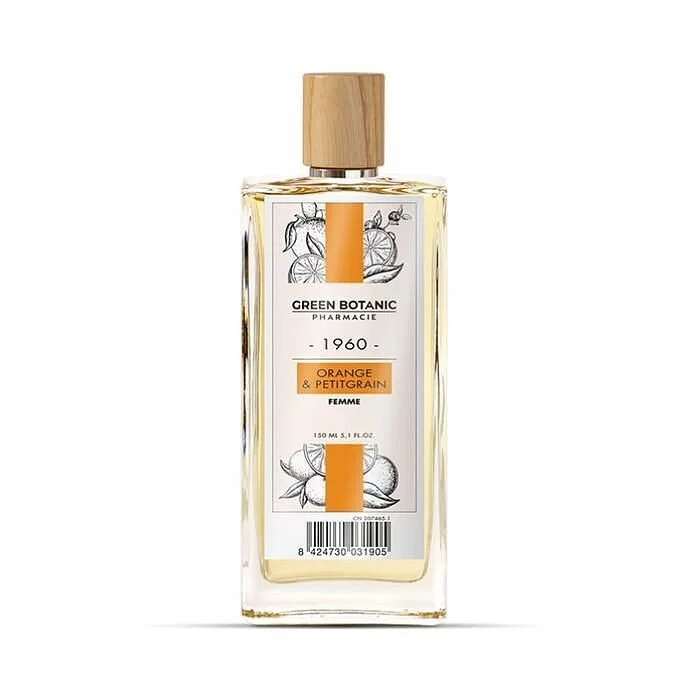 Green Botanic Eau De Toilette Femme Orange & Petit Grain 150ml