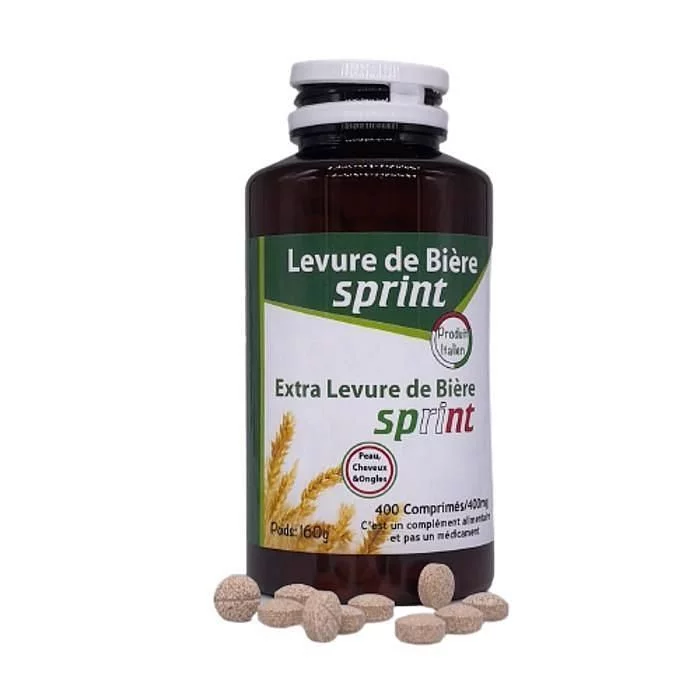 Natural Sprint Levure De Biere Boite De 400 Comprimes