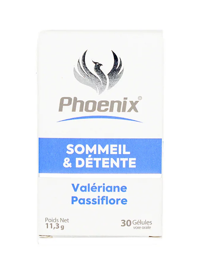 Phoenix Sommeil Detente Valeriane Passiflore Boite De 30 Gelules