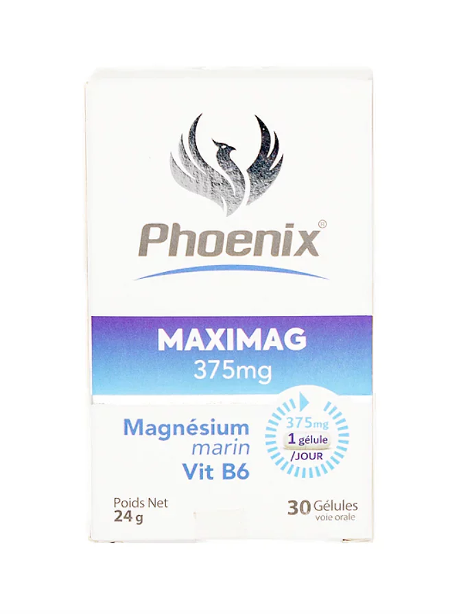 Phoenix Maximag 375mg Boite De 30 Gelules