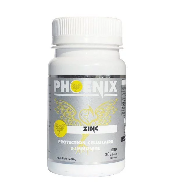 Phoenix Bio-source Zinc Boite De 30 Gelules
