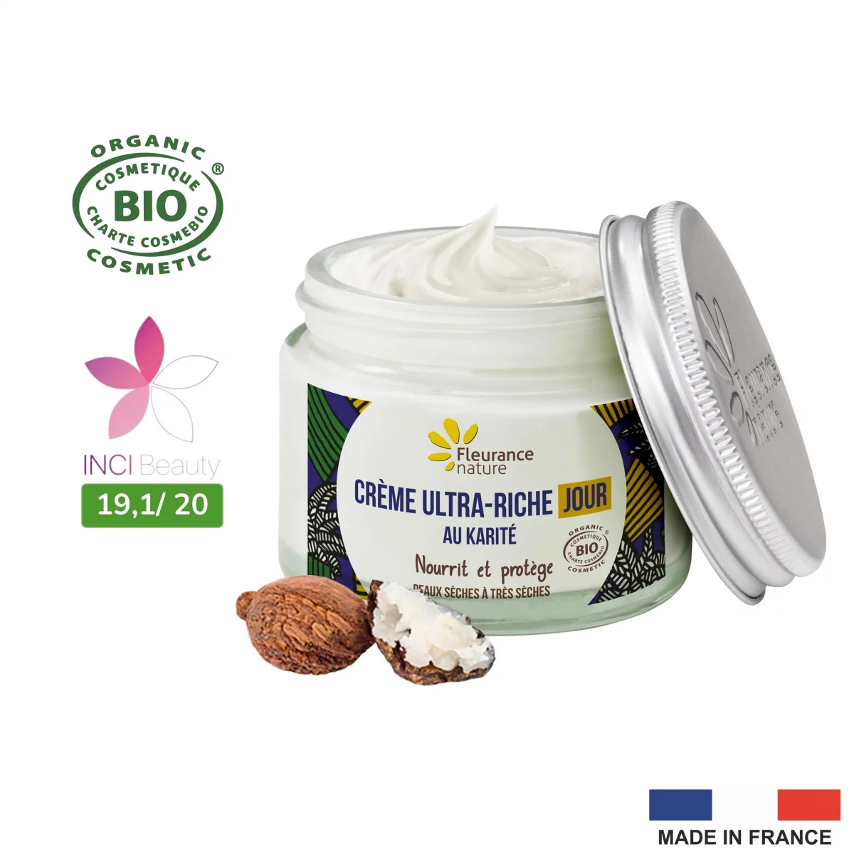 Fleurance Creme De Jour Ultra-riche Au Karite 50ml