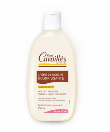 ROGE CAVAILLES CREME DE DOUCHE NOURRISSANTE KARITE BIO PEAUX SECHES 750ML