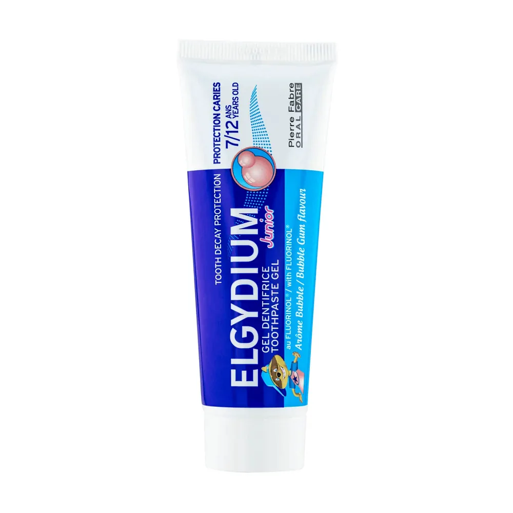 Elgydium Junior Gel Dentifrice 7-12 Ans Arome Bubble 50ml