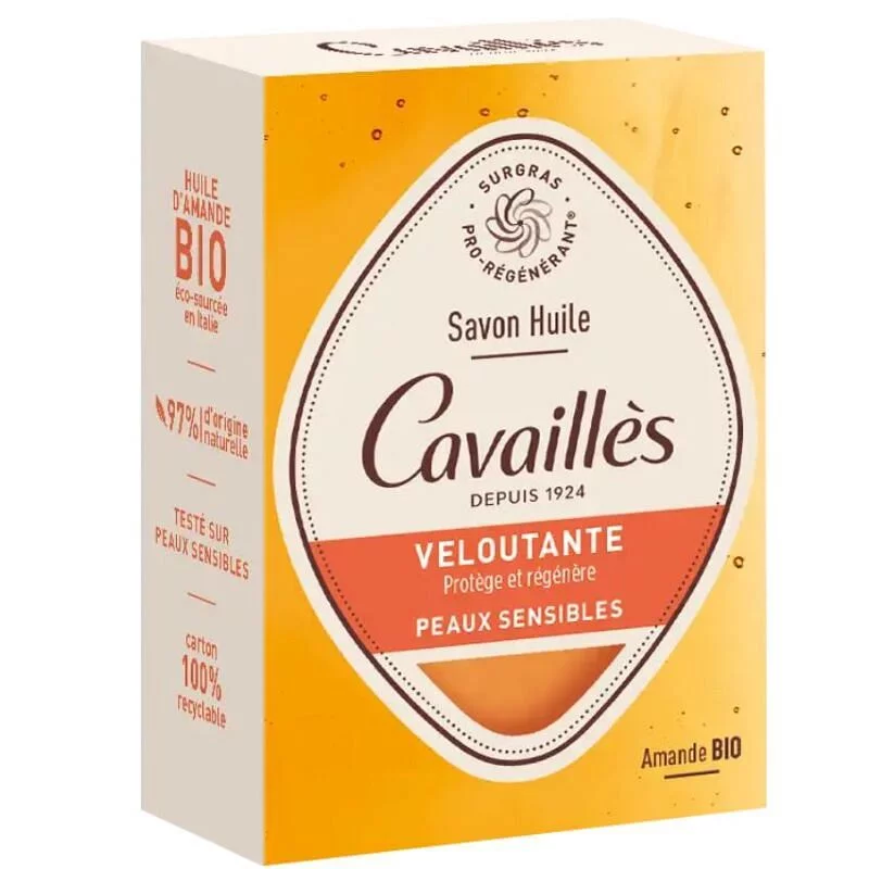 ROGE CAVAILLES SAVON HUILE VELOUTANTE PEAUX SENSIBLES 100G