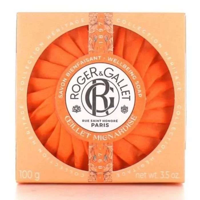 ROGER ET GALLET ŒILLET MIGNARDISE SAVON BIENFAISANT 100G