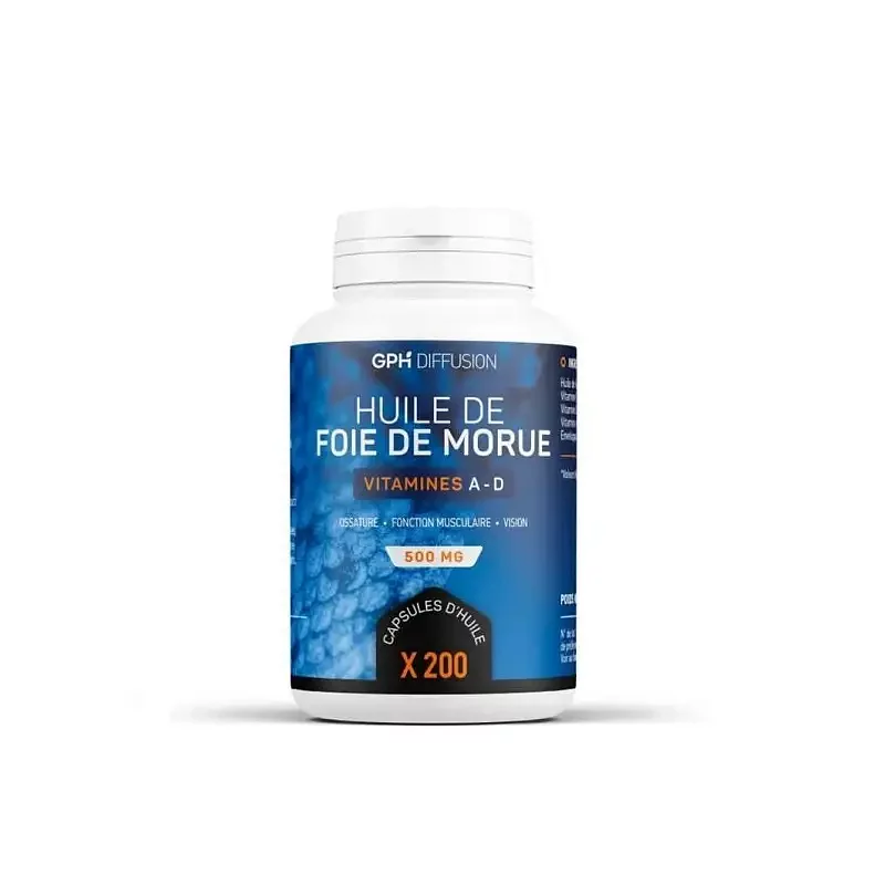 Gph Huile De Foie De Morue 400mg Boite De 200