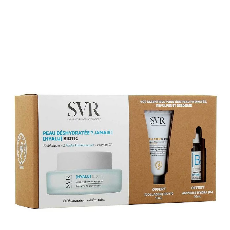 Coffret Hyalu Biotic 50ml + Collagene Biotic 15ml + Ampoules B3 10ml