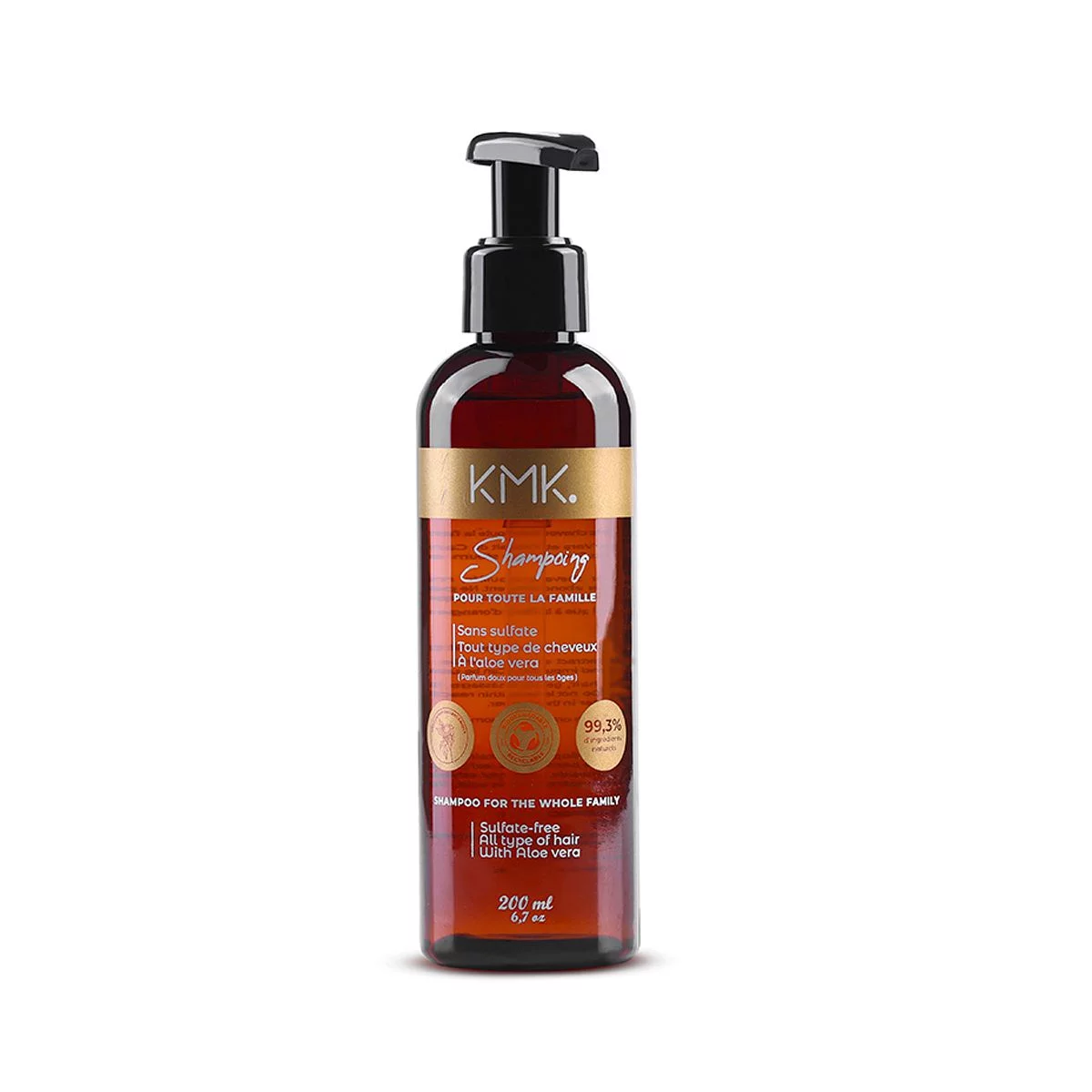Kamarka Apres Shampooing Soin Pour Cheveux Lisses Et Ondules 200ml