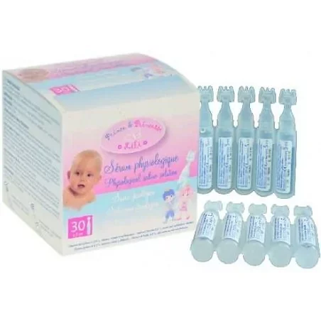 PRINCE ET PRINCESSE LILI SERUM PHYSIOLOGIQUE 5ML BOITE DE 5