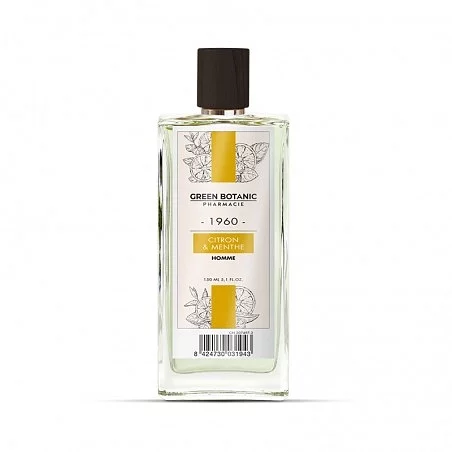 GREEN BOTANIC EAU DE TOILETTE HOMME CITRON & MENTHE 150ML
