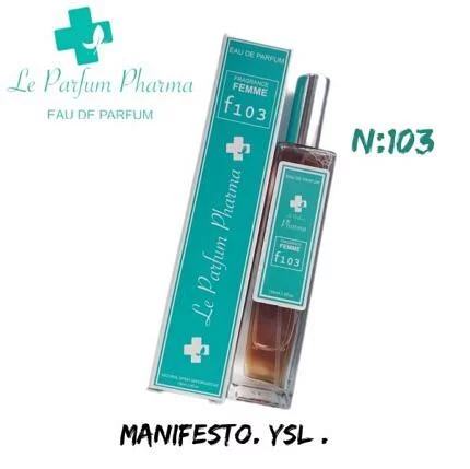 Le Parfum Pharma Eau De Parfum Femme Numero 103 100ml