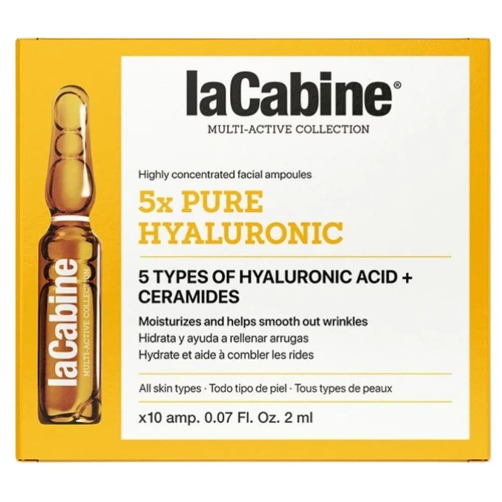 Lacabine 5* Pure Hyaluronique Boite De 10*2ml Ampoules