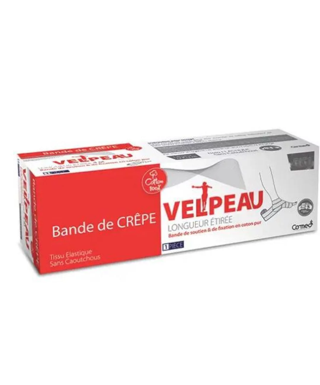 COMED BANDE VELPEAU ROUGE 15CM