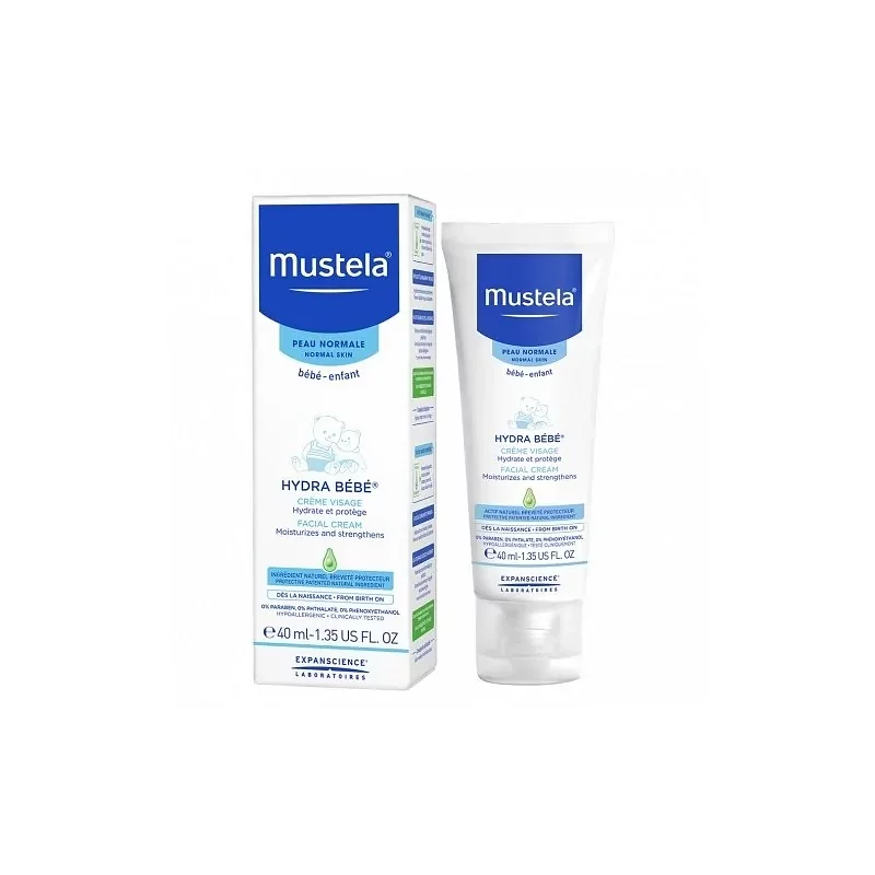 MUSTELA HYDRA BEBE VISAGE 40ML