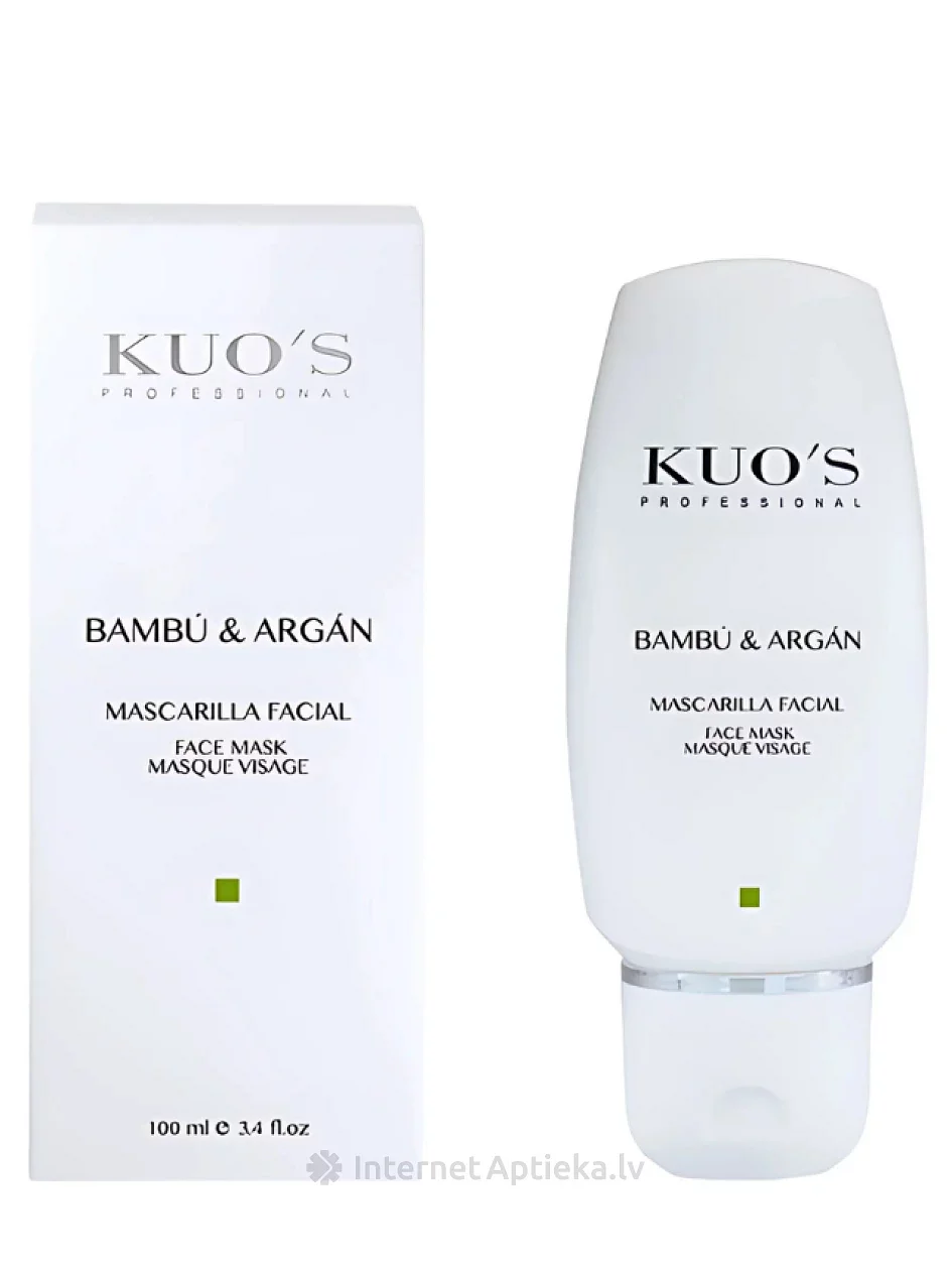 KUO'S BAMBO ET ARGAN MASQUE 100ML