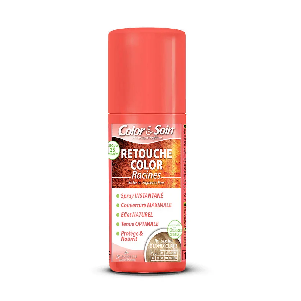 Color Et Soin Retouche Color Racines Spray Blond Clair 75ml