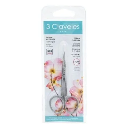 3 CLAVELES CISEAUX MANICURE INDICO ROSE REFERENCE 19100