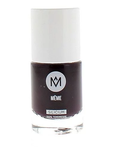 MEME COSMETIC VERNIS SILICIUM AUBERGINE NUMERO 08 NATHALIE 10ML