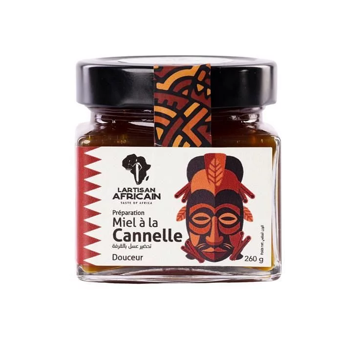 Lartisan Africain Miel A La Cannelle 260g