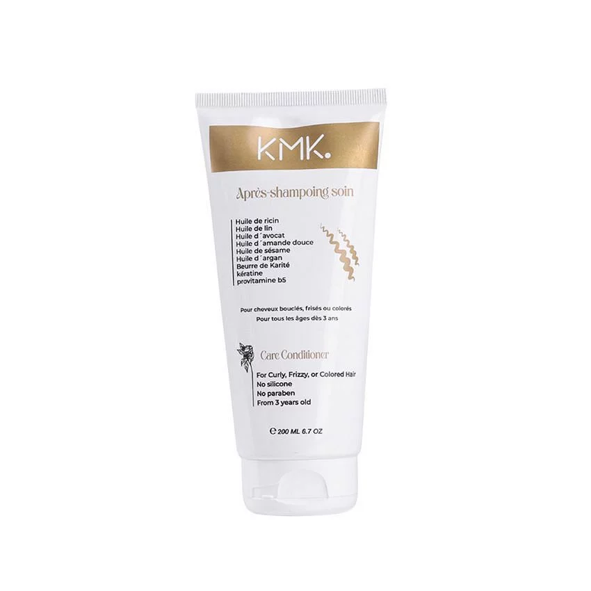 KAMARKA APRES SHAMPOOING SOIN POUR CHEVEUX BOUCLES FRISES OU COLORES 200ML
