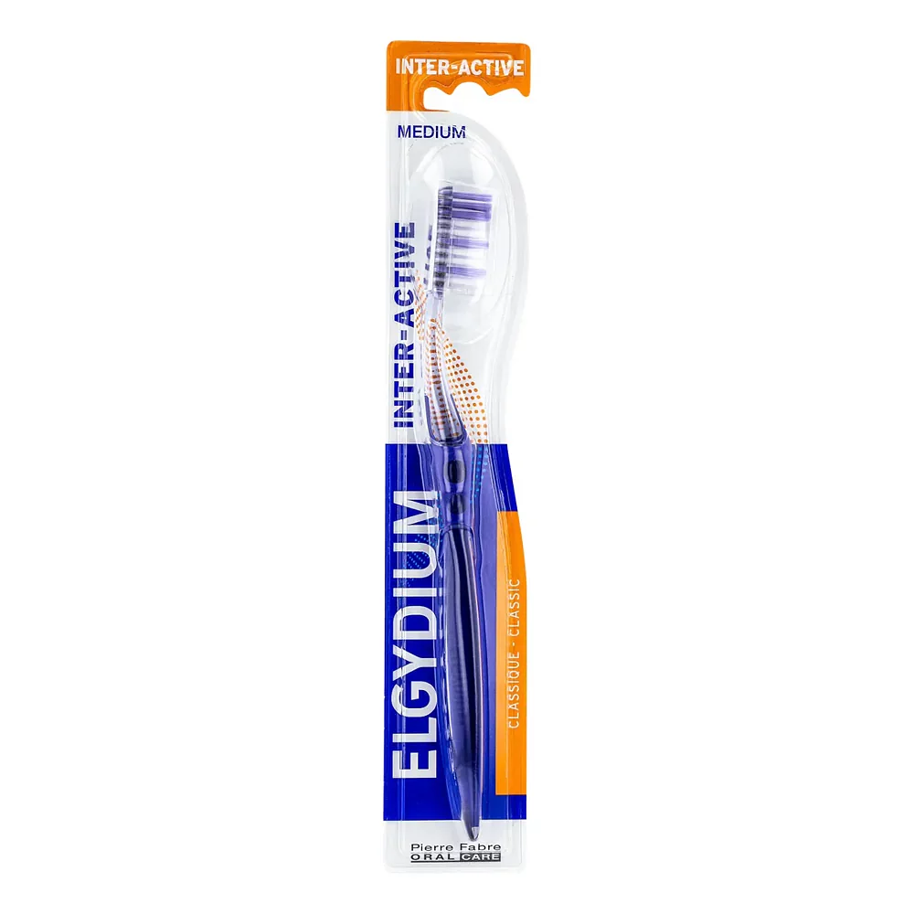 ELGYDIUM BROSSE A DENTS INTER-ACTIVE MEDIUM