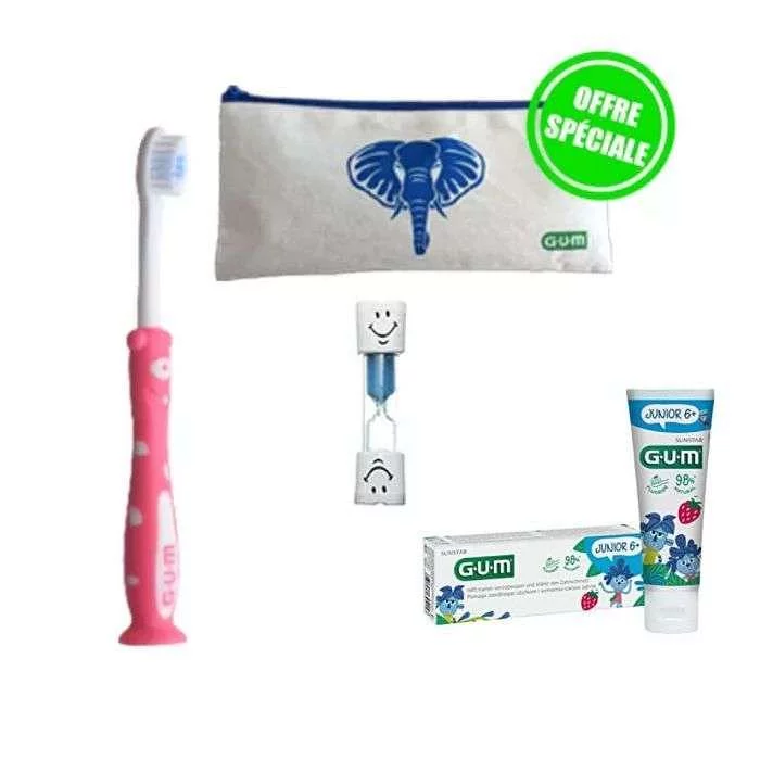 GUM TROUSSE TORTUE KIDS 2-6ANS 