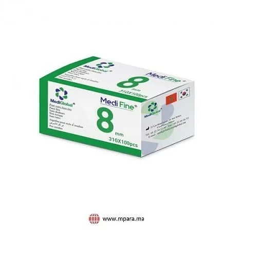 MEDIFINE AIGUILLE 31G 8MM BOITE DE 100