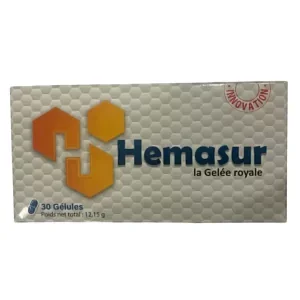 Hemasur A La GelÉ Royale Boite De 30 GÉlules