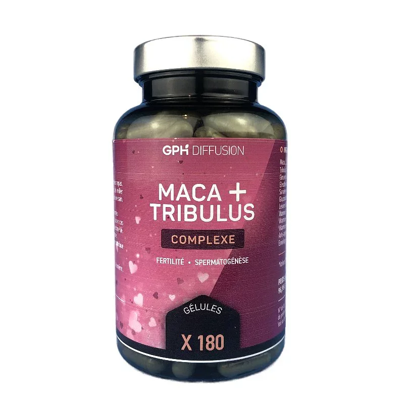GPH VIRITONIC LIBIDO COMPLEXE MACA + TRIBULUS BOITE DE 180 GELULES