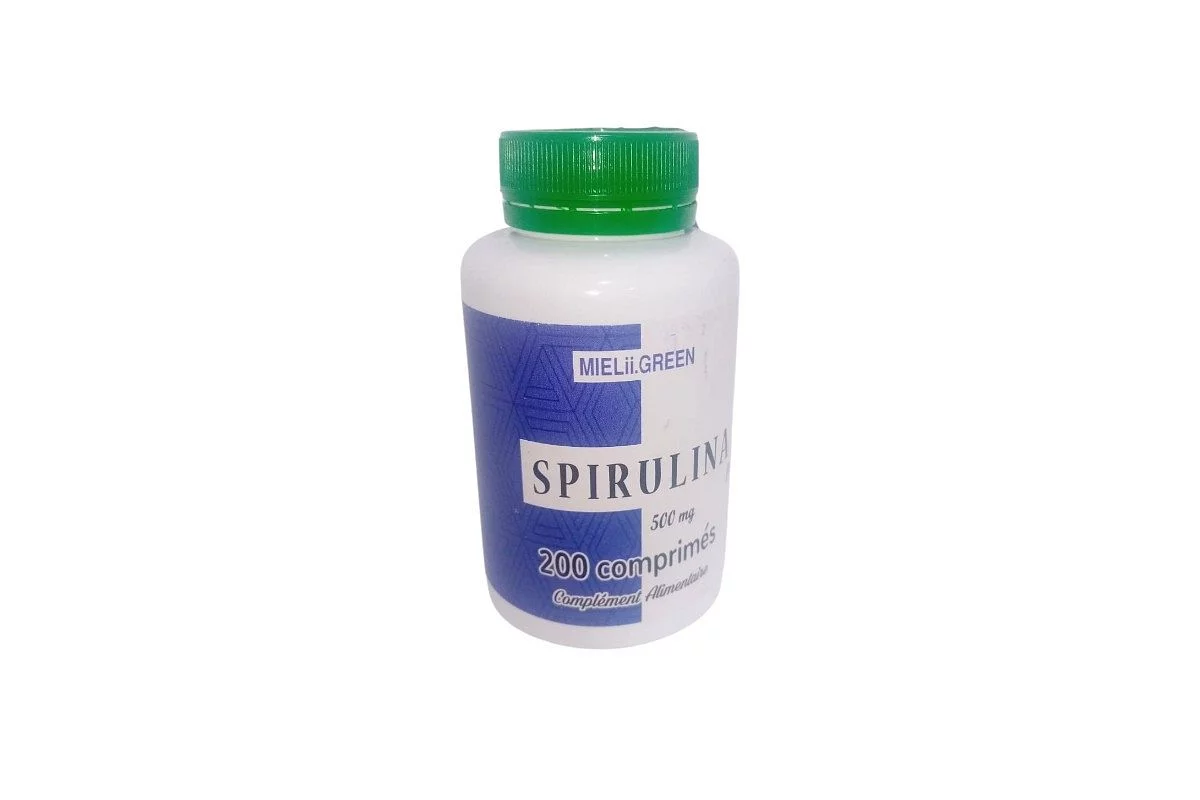 MIELII GREEN SPIRULINA BOITE DE 200 COMPRIMES