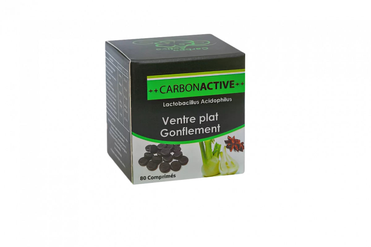 Natural Sprint Carbonactive Boite De 80 Comprimes