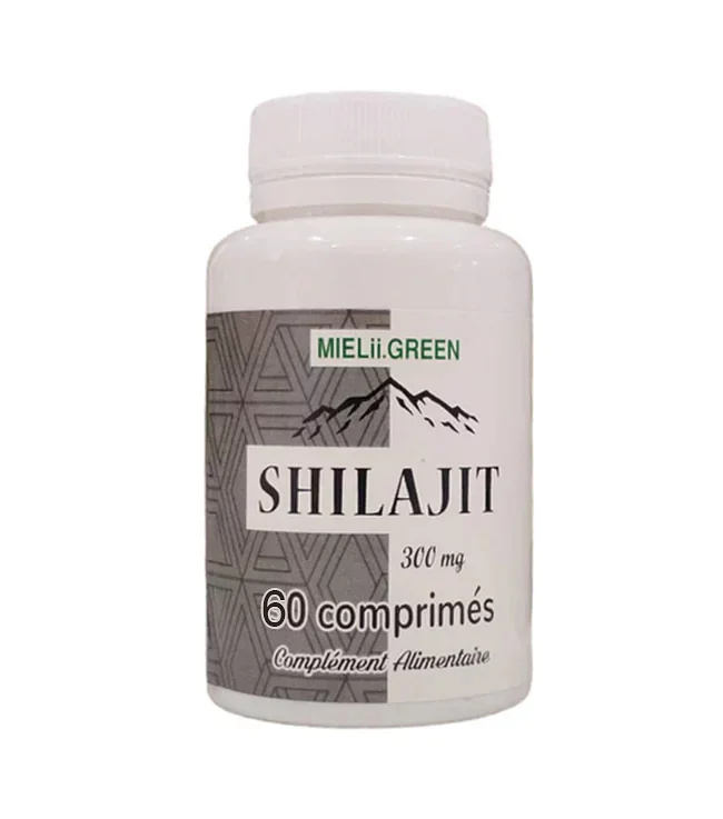 Mielii Green Shilajit 300mg Boite De 60 Comprimes