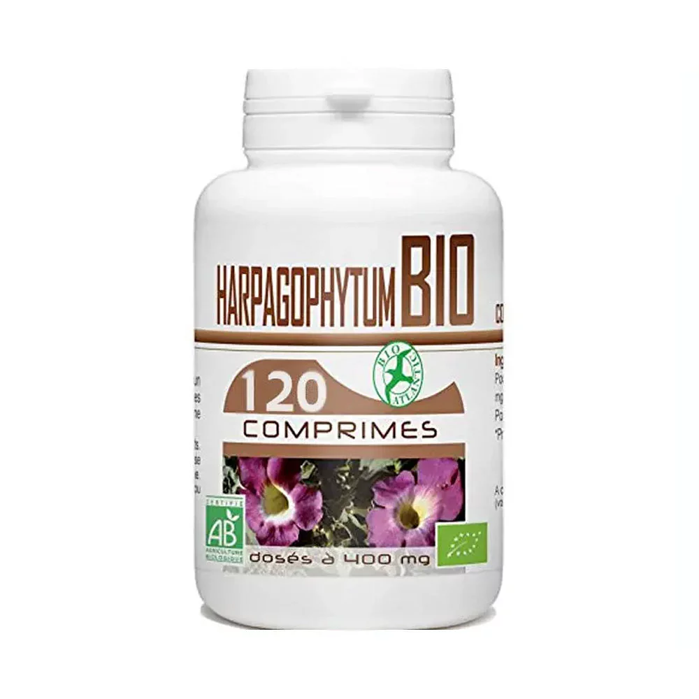 GPH DIFFUSION HARPAGOPHYTUM BIO 400MG BOITE DE 120 COMPRIMES