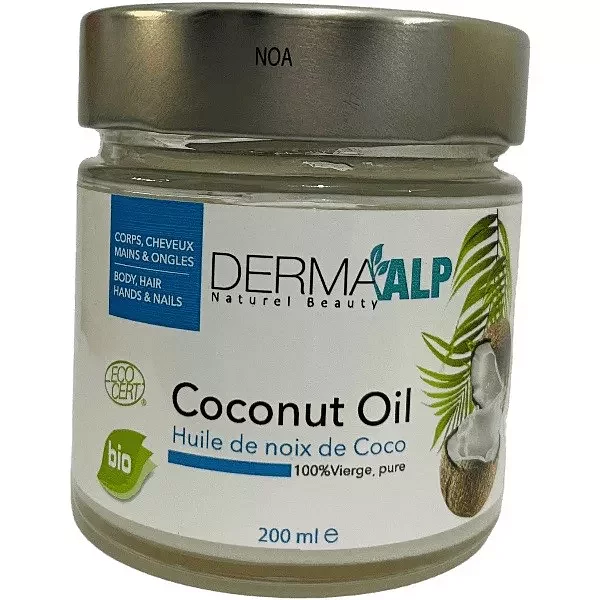 DERMAALP HUILE DE NOIX DE COCO BIO 200ML 