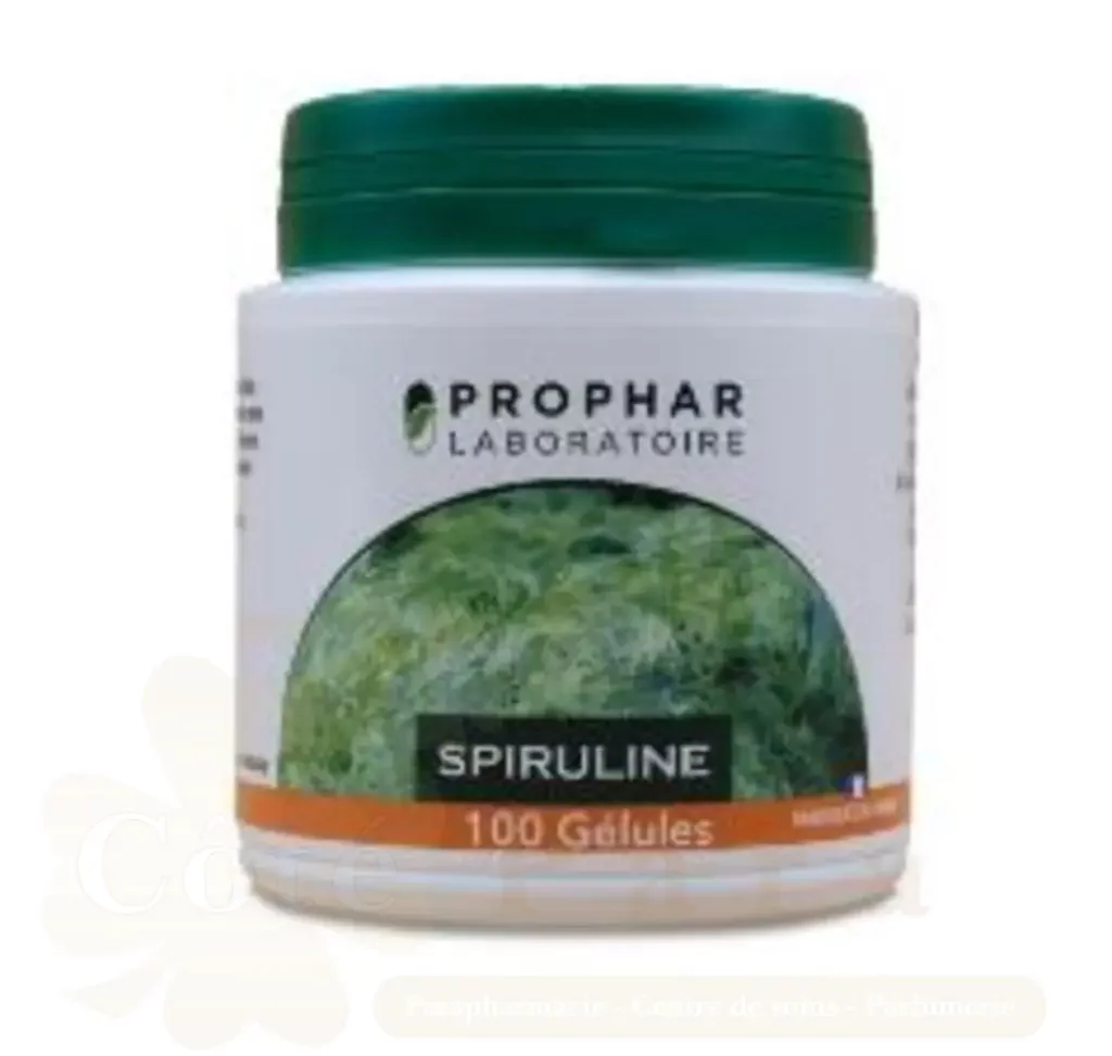 Prophar Spiruline 500 Bio Boite De 100 Gelules