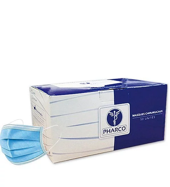 Pharco Masques Boite De 10 Bleu