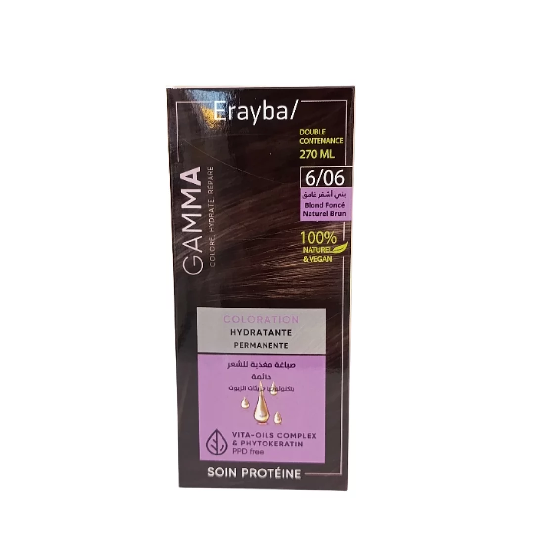 ERAYBA GAMMA NEXT BLOND FONCE NATUREL BRUN 6/06 100ML