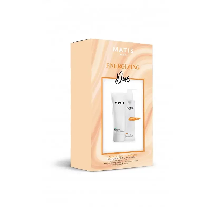MATIS PARIS ENERGIZING DUO PERFECT-CLEAN 200ML + GLOW-ESSENCE 200ML OFFERT