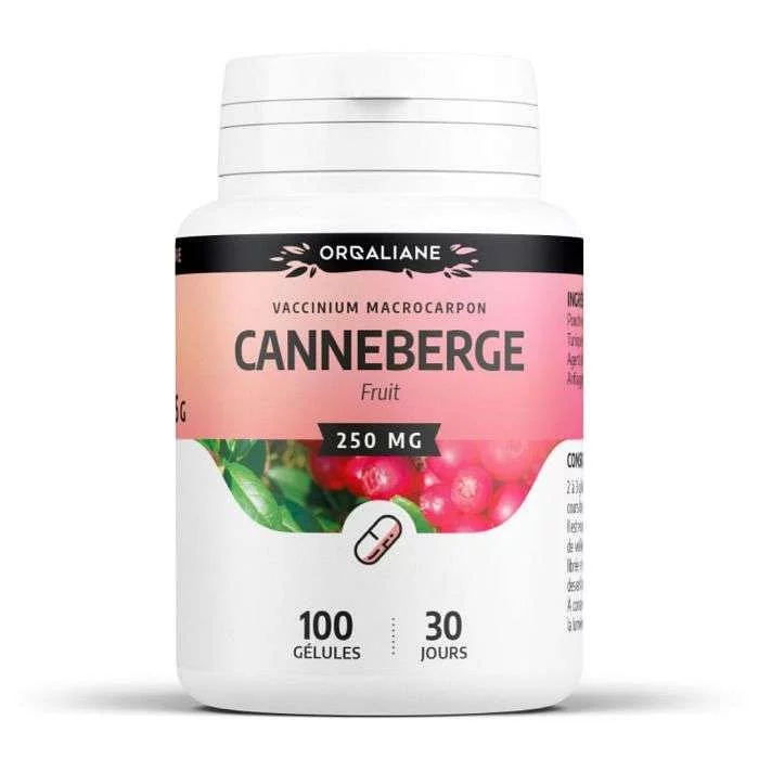 GPH CANNEBERGE 250MG BOITE DE 100 GELULES
